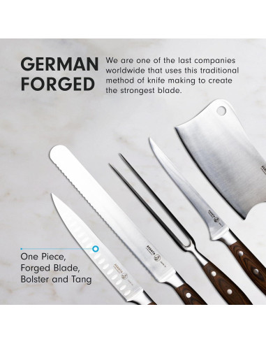 Set de BBQ Profesional Messermeister Avanta 6 Piezas Acero Inoxidable