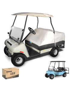 Cubierta de Asiento Impermeable 10L0L para Carrito de Golf 2+2