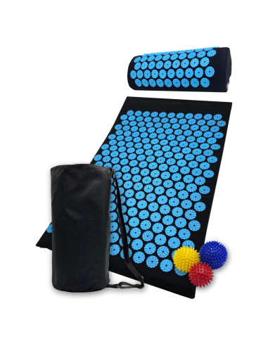 Juego de Almohada y Alfombra de Acupresión SoulShell 17.78cm