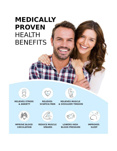 Juego de Almohada y Alfombra de Acupresión SoulShell 17.78cm