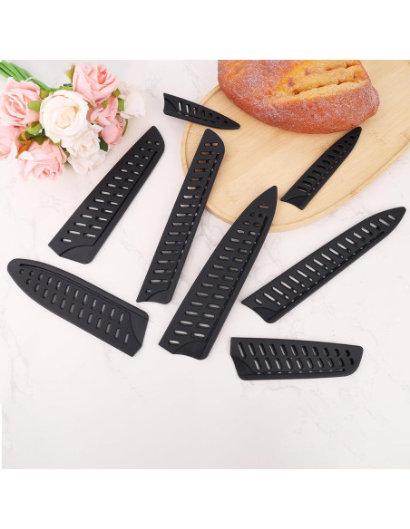 Juego de 8 protectores universales para cuchillos Penitue