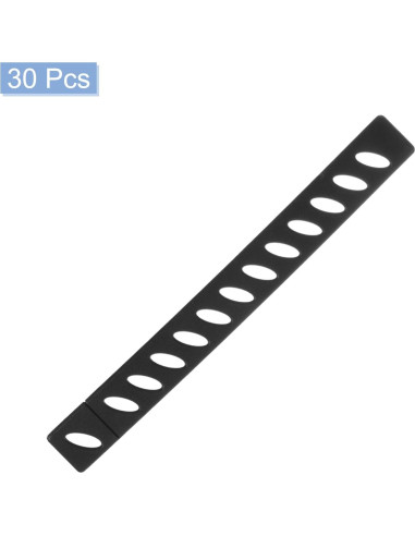 30 Fundas Protectores de Cuchillos uxcell - Plástico Negro