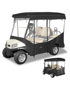 Cubierta de Carro de Golf 4 Pasajeros CHENGWEI Techo Extendido