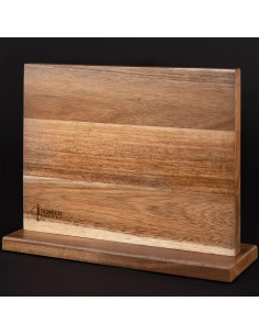 Bloque Magnético para Cuchillos Senken de Madera de Acacia 2