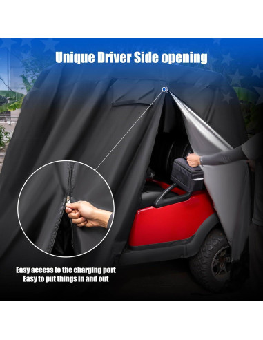 Cubierta para Carro de Golf NOKINS 420D Impermeable Yamaha 2+2