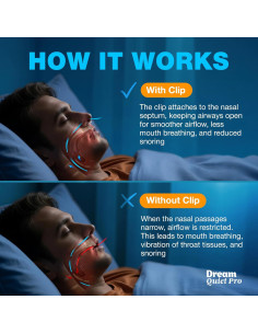 Clip Nasal Antisnores Magnético Commanding Life - 8 Pcs 2