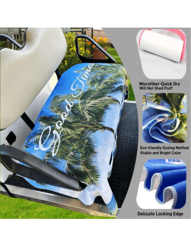 Fundas de Asiento para Carritos de Golf WUKO HUNT 2 Asientos