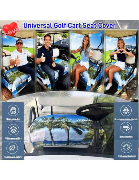 Fundas de Asiento para Carritos de Golf WUKO HUNT 2 Asientos