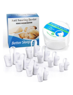 Válvulas Nasales Antisnoring KinomiYa - 8 Piezas Reutilizables