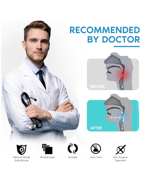 Válvulas Nasales Antisnoring KinomiYa - 8 Piezas Reutilizables