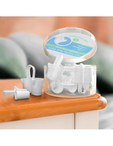 Válvulas Nasales Antisnoring KinomiYa - 8 Piezas Reutilizables