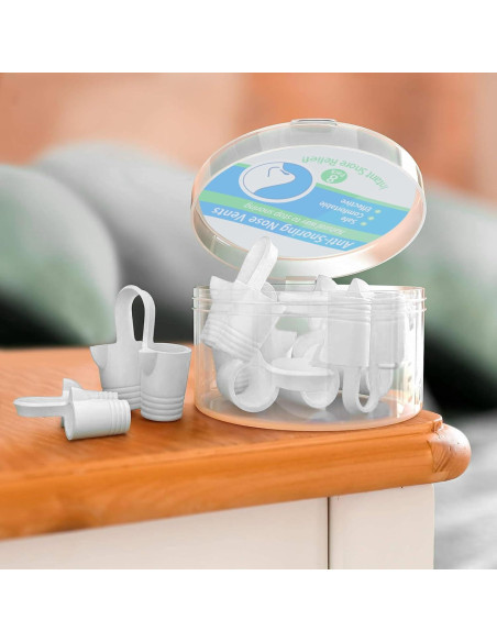 Válvulas Nasales Antisnoring KinomiYa - 8 Piezas Reutilizables