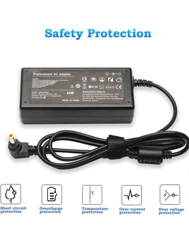 Adaptador de corriente Galaxy Bang 90W para Fujitsu Lifebook