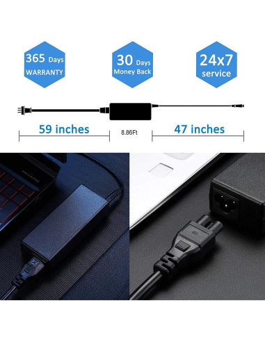 Adaptador de corriente Galaxy Bang 90W para Fujitsu Lifebook