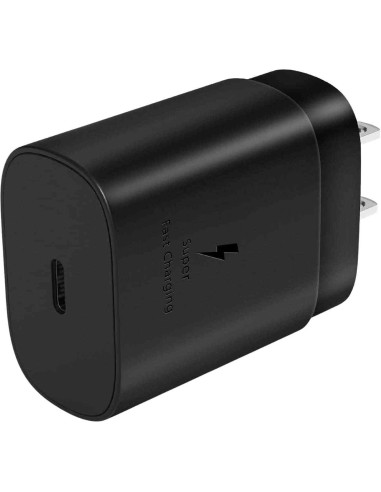 Cargador de Pared UrbanX 25W PD con Cable USB-C 3 pies - Negro