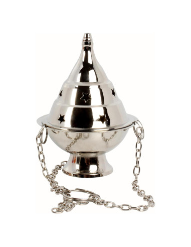 Quemador de Incienso Colgante de Latón Handcrafted 11.43 cm