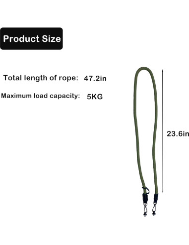 Correa de Cuello para Controlador DJI Mavic 3/2/Air 2S Verde