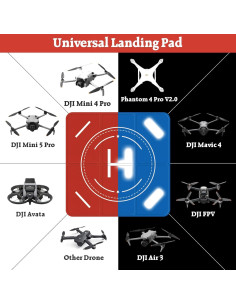 Almohadilla de Aterrizaje Drones FPVtosky 50 cm Plegable Impermeable 2