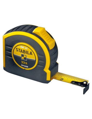 Cinta Métrica Stabila 10 Metros con Bloqueo y Antideslizante