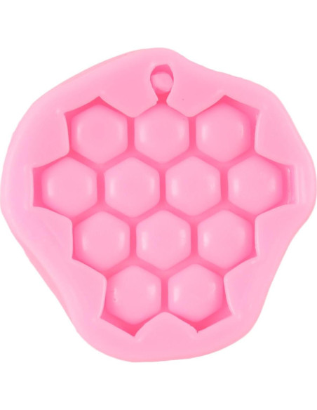 Molde de Silicona de Panal QDMOLDS para Fondant y Chocolate
