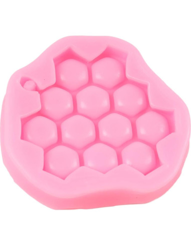 Molde de Silicona de Panal QDMOLDS para Fondant y Chocolate