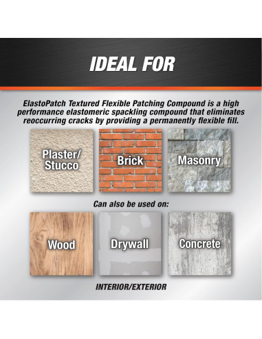 DAP Elastopatch Texturado 286 g Compuesto de Parcheo Flexible