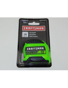 Cinta Métrica Craftsman 3.66m Alta Visibilidad Compacta 2