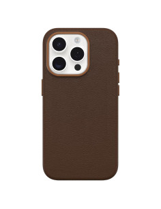 Funda OtterBox iPhone 15 Pro Cuero Cactus MagSafe Marrón