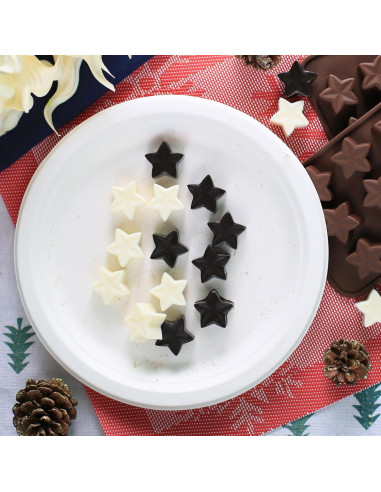 Moldes de Silicona Estrella ZTHapwa 15 Cavidades 3D