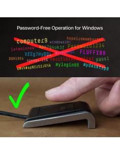 Lector de Huellas Dactilares USB Verifi P2000 - Windows Hello 2