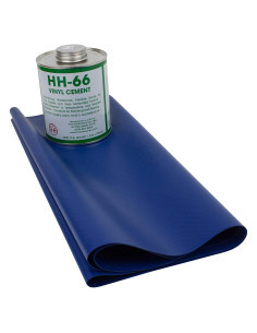 Kit de Reparación de Lona Mytee Products 18oz Azul con Cemento