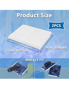 Almohadillas de Reemplazo para Bordes de Pintura - 2 Piezas 2