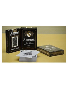 Baraja de Cartas de Juego Aristocrat de Gamblers Warehouse - Acabado de Lino