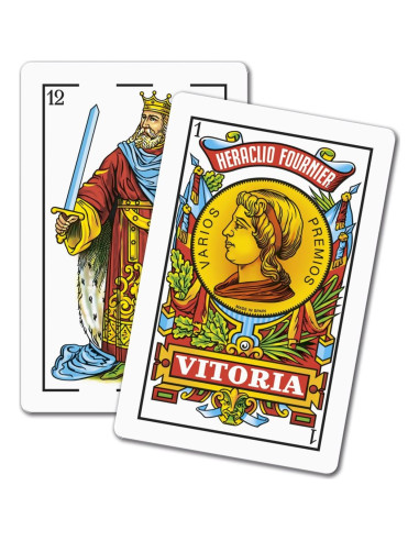 Baraja Española 100% Plástico Fournier No. 2100 - Calidad Casino