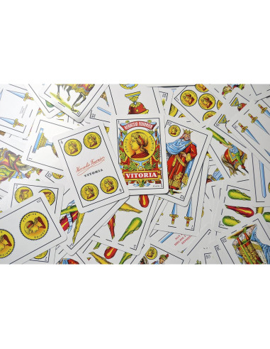 Baraja Española 100% Plástico Fournier No. 2100 - Calidad Casino