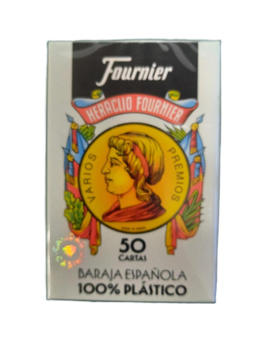 Baraja Española 100% Plástico Fournier No. 2100 - Calidad Casino