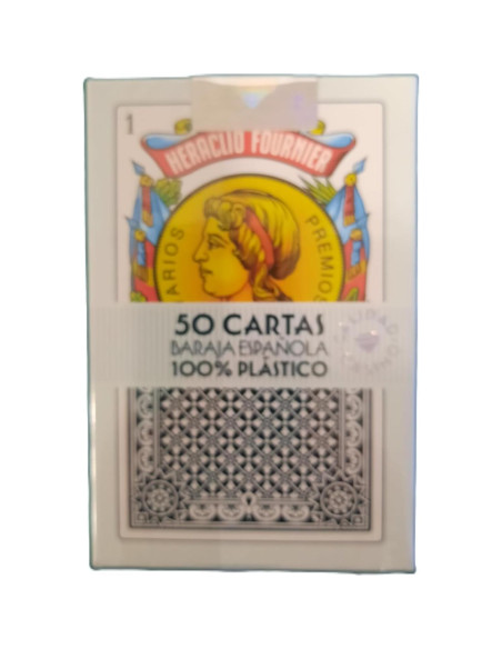 Baraja Española 100% Plástico Fournier No. 2100 - Calidad Casino