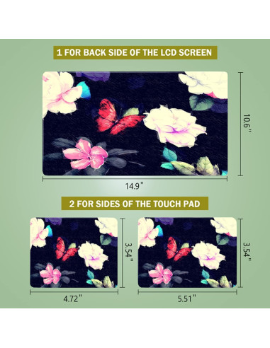 Cubierta de piel para portátil icolor FY-NEK-16 11.6-15.6"