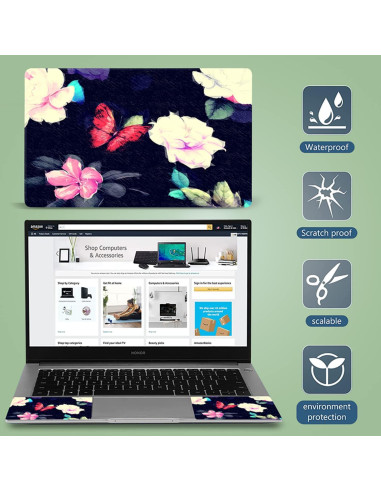 Cubierta de piel para portátil icolor FY-NEK-16 11.6-15.6"