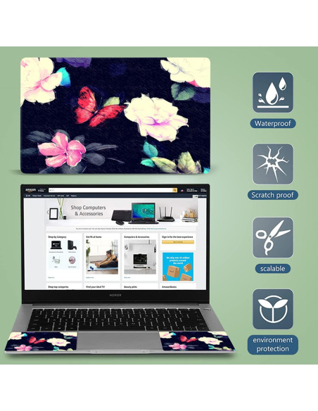 Cubierta de piel para portátil icolor FY-NEK-16 11.6-15.6"