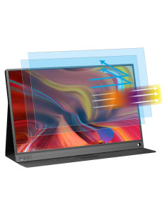 Paquete de 2 Protectores de Pantalla MUBUY-GOL 15.6" Mate Anti Luz Azul