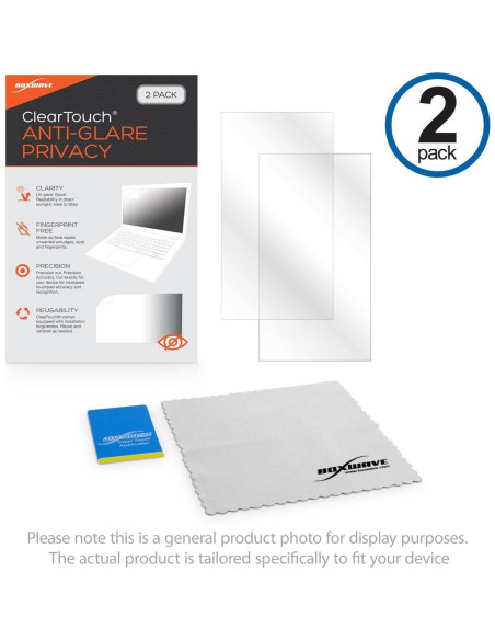 Protector de Pantalla BoxWave para MSI Titan 18" - Privacidad Anti-reflejo (2-Pack)