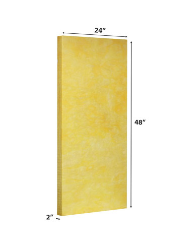 Tablero Aislante de Fibra de Vidrio Owens Corning 703 - 5.08 cm, Paquete de 6