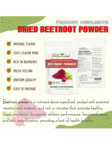 Polvo de Remolacha 150g - Natural y Nutritivo