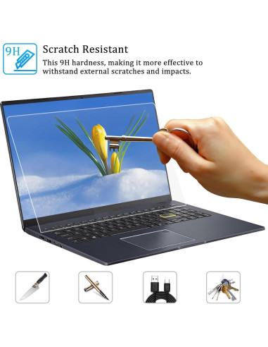 Protector de Pantalla Vidrio Templado i-Tensodo para Lenovo Yoga 14