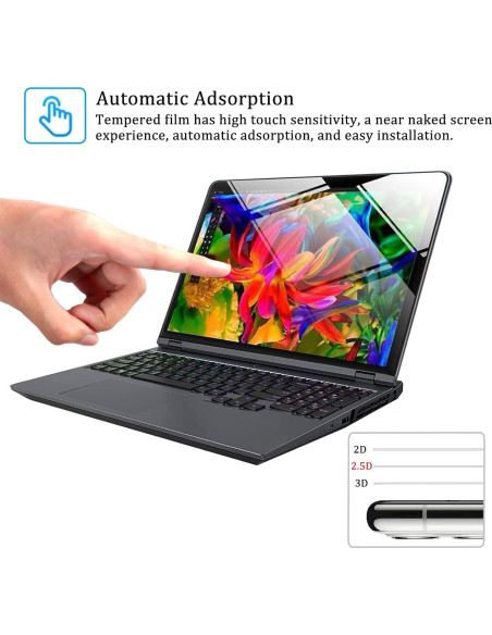 Protector de Pantalla Vidrio Templado i-Tensodo para Lenovo Yoga 14