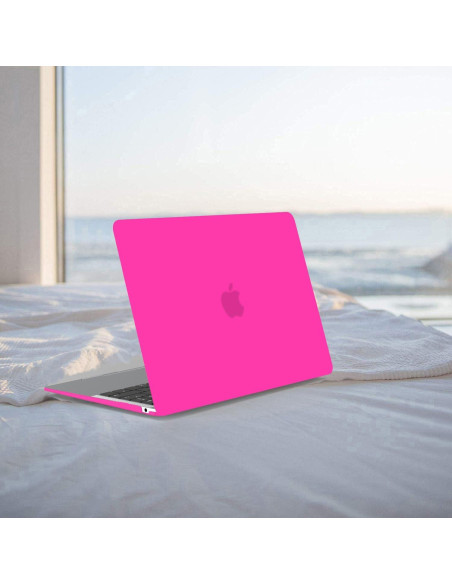 Carcasa Dura Anban Rosa Brillante para MacBook Air 13" 2018-2022