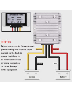 Convertidor Elevador DC 24V a 48V 5A 240W Protooma 2