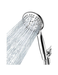 Cabezal de Ducha de Alta Presión JDO 6 Modos Cromo 149.86 cm
