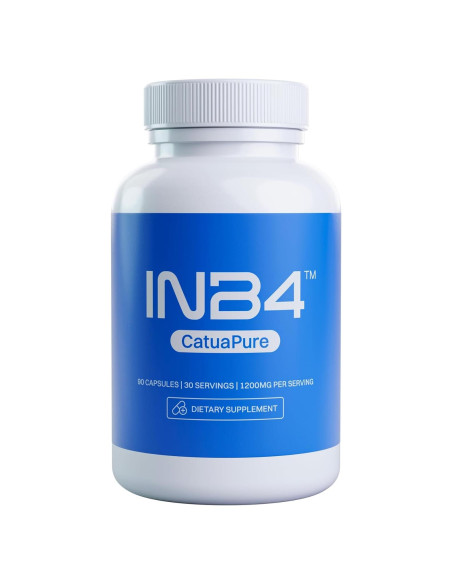 Extracto de Catuaba INB4 1200mg 90 Cápsulas Hecho en EE. UU.